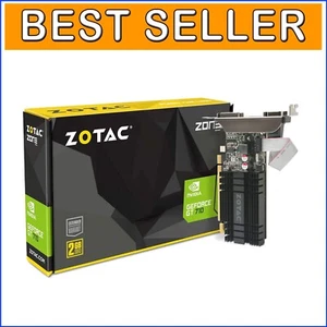 Nvidia GeForce GT 710 2GB Low Profile Graphics Card - Triple Display Support - Picture 1 of 11