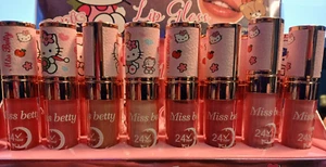 set of 8 Lip Gloss Mate Magnetic Miss Betty 24 hours - Picture 1 of 2