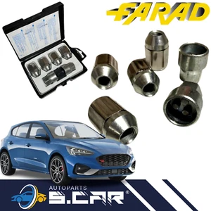 FARAD Dadi Antifurto Per Ford Focus da2014 Con Cerchi In Lega E Acciaio H - Imagen 1 de 4