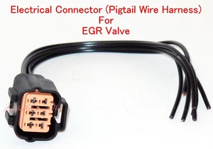 Electrical Connector For EGR Valve Fits: Mitsubishi Nissan Subru Suzuki Toyota & - Picture 1 of 3