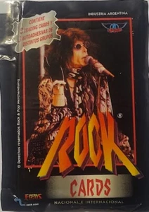 Argentina 1997 Ultra Figus Rock Trading Card & Sticker Pack  - Picture 1 of 2