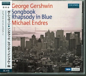 GERSHWIN-Songbook/Rhapsocy in Blue Michael Endres Japan Direct Import CD w/OBI - Picture 1 of 3