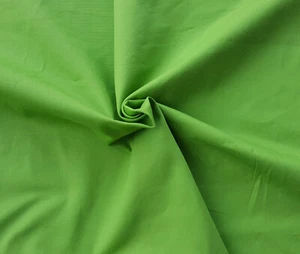 Organic Cotton Twill Fabric by the Yard Lime 7/19 - Picture 1 of 6