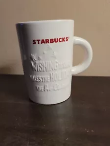 Starbucks 2010 Wishing Is What Makes The Holidays 16 oz Christmas 3D Mug/Cup - Picture 1 of 9
