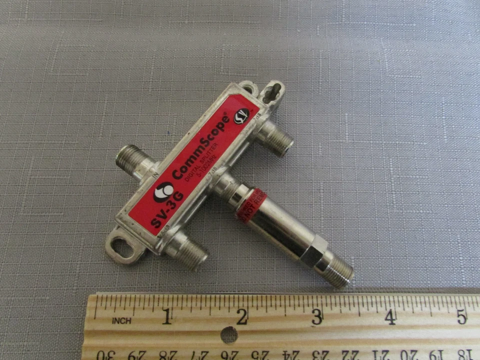 CommScope SV-3G 3-way Digital Cable Coaxial Splitter 5-1000mhz With Filter - Image 1 of 1