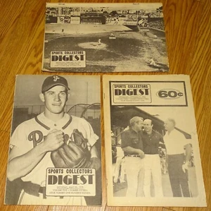 Resumen de coleccionistas deportivos 1976-1978 (3 números) fotos de convenciones, historia de pasatiempos - Imagen 1 de 10