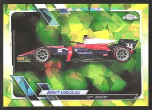BENT VISCAAL 2021 TOPPS CHROME FORMULA 1 SAPPHIRE CHARTREUSE #135 199/199 - Picture 1 of 2