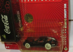 JOHNNY LIGHTNING CHRYSLER ATLANTIC CONCEPT w/ WHITE RUBBER TIRES & COCA COLA TIN - Picture 1 of 5