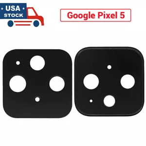 Rückseite Glas Kamera Objektiv Ersatz Abdeckung Rahmen Kleber für Google Pixel 5 - Bild 1 von 6