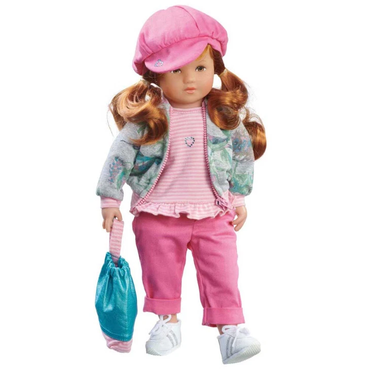 Muñeca Kathe Kruse Child of Fortune Gluckskind Pippi 40 cm Foto 1 de 1