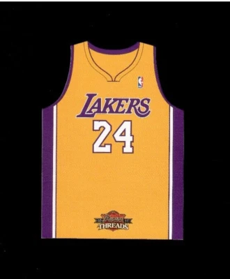 Kobe Bryant 2010-11 Threads Los Angeles Lakers Away Jersey card #22 - Image 1 of 2