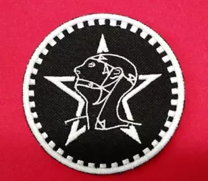 SISTERS OF MERCY Patch Free Shipping Embroidered Iron/Sew on Bauhaus Goth Rock  - Picture 1 of 3