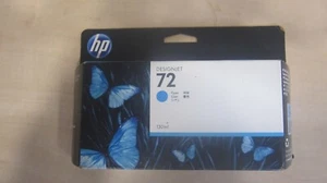 HP DESIGNJET 72 CARTRIDGE - CYAN - C9371A - £30 + VAT - Picture 1 of 2