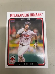 2023 Jared Triolo Card Indianapolis Indians Team Card - Picture 1 of 1