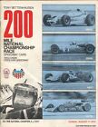 State Fair Park Spdwy Indy Car Race Program 8/17/1975-Bettenhausen 200-Foyt-VG+