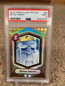 2018 Topps Clash Royale Legendary Card Royal Ghost PSA 9 free ship - Picture 1 of 2