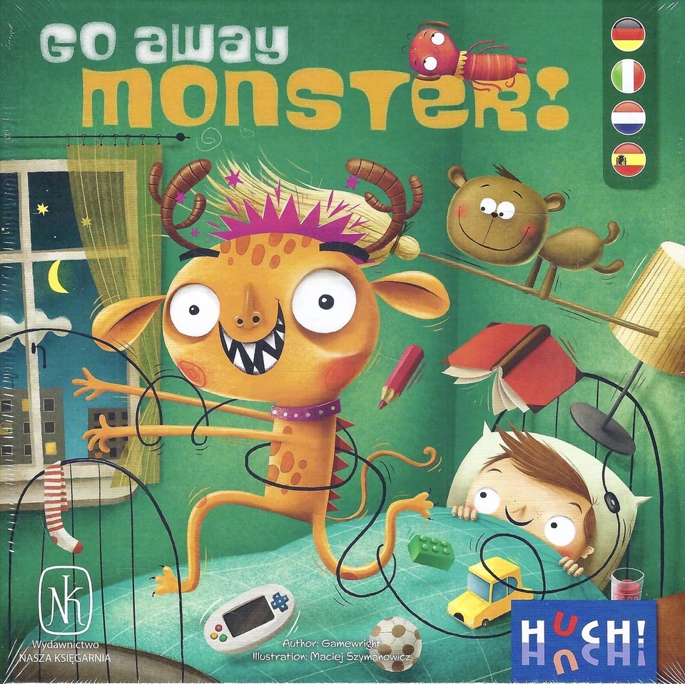 Go Away, Monster! - HUCH! - Kinderspiel - Hutter Trade GmbH - Bild 1 von 4