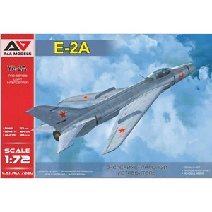 Mikoyan-Gurevich Ye-2A Preseries Light Interceptor Aircraft Modelo 1:72 AA7220 - Imagen 1 de 7