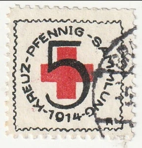 Germania - Croce Rossa, Croce Rossa Collezione Pfennig 5pf 1914 - Foto 1 di 1