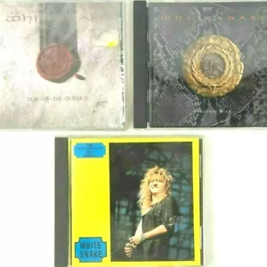 Whitesnake 3 CD Bundle Greatest Hits Slip of Tongue Interview UK Coverdale - Picture 1 of 3