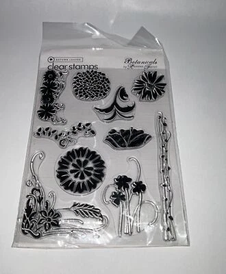 Autumn Leaves ~ BOTANICALS ~ Clear Stamp Set Floral Leaves Nature Vines - Image 1 of 2