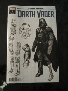 STAR WARS DARTH VADER #9 1:10 IENCO DESIGN VARIANT RETAILER INCENTIVE 9.6 NM+ - Bild 1 von 2