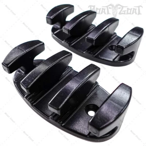 Attwood Zig Zag Cleat (2-PACK) Black Nylon 3-1/2" (11926-7) - Picture 1 of 4