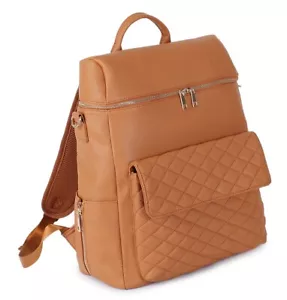 Premium Pu Leather Diaper Monaco Bag backpack (Nappy Bag) with changing pad - Picture 1 of 8