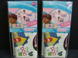 NEW Doc McStuffins Wall Decals Peel & Stick 2 Packs Removable 54 pcs Room Decor - Picture 1 of 1