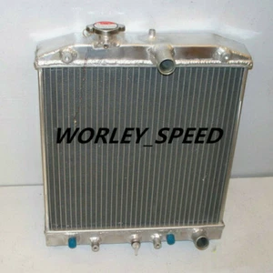 52mm Radiator For Aftermarket Civic EK EG D15 D16 1992-2000 28MM In/Out A/T - Picture 1 of 5