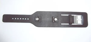 PATTINI Reloj de Cuero de Vaca Genuino Correa con Almohadilla de Cuero 16 mm Marrón mod.15 - Imagen 1 de 3