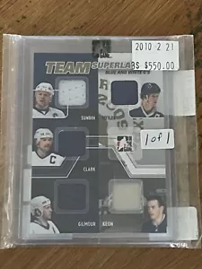 Toronto Maple Leafs 2009 In The Game Team Superlatives Blue and White C’s - Picture 1 of 2