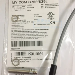 Interruptor de aproximación MY COM G75P/S35L original Baumer Fort - Imagen 1 de 1