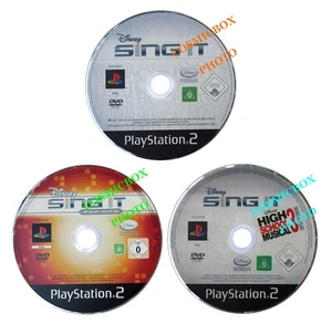 PS2 lot 3 jeux - DISNEY SING IT - POP HITS - HIGH SCHOOL MUSICAL 3 - karaoké - Picture 1 of 4