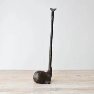 Cast Iron Kitchen Roll Holder Rustic Whale Vintage Paper Towel Stand - Picture 1 of 1