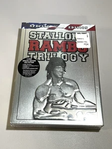 Rambo Trilogy (4-Disc Special DVD Edition Collection) w/Tin Slip Cover - NEW - Imagen 1 de 6