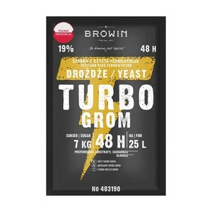 Brennereihefe Turbo Grom 48h - Bild 1 von 6