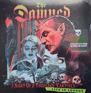 New: THE DAMNED - A Night of a Thousand Vampires, LTD ED. CLEAR x2 Vinyl LP - Picture 1 of 3