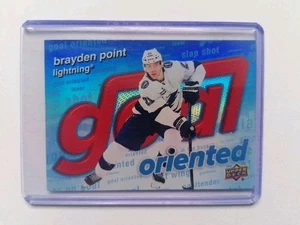 Trading Card NHL Saison 2025 /26 UD Series 1 GOAL ORIENTED BRAYDEN POINT TAMPA  - Bild 1 von 2