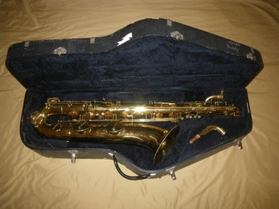 SAXOFÓN BARÍTONO SELMER BUNDY H&A - PLANTILLA KEILWERTH - BUENAS ALMOHADILLAS, LISTO PARA TOCAR Foto 1 de 4