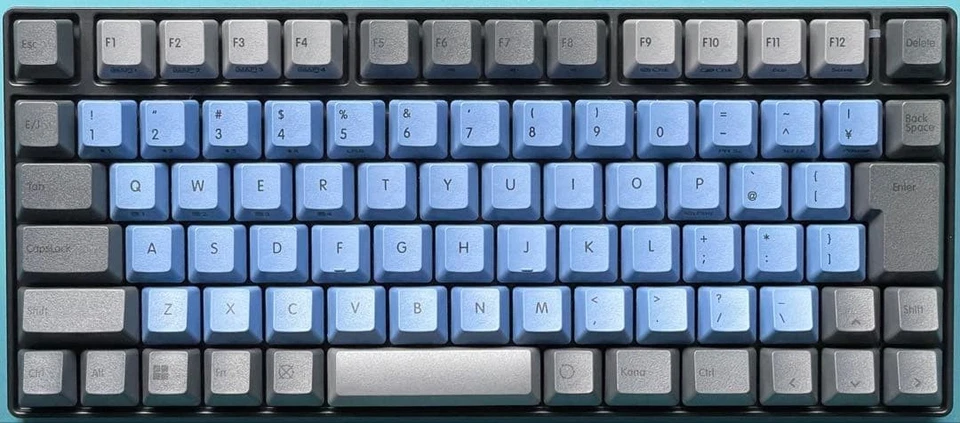 Topre Realforce RC1 Compact Bluetooth Wired Keyboard Japanese Layout Dark Blue K - Image 1 of 1