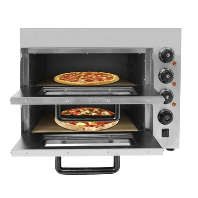 Forno per pizza 3000 W pietra refrattaria grande spazio controllo preciso della - Immagine 1 di 4