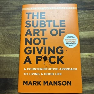 The Subtle Art of Not Giving A Fuck By Mark Manson Paperback - Picture 1 of 4