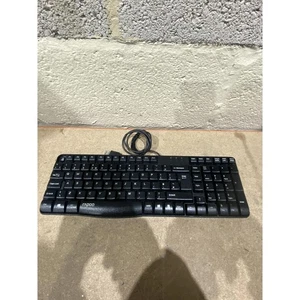 Rapoo N1850 Keyboard Only Black Wired USB QWERTY (Standard) Spill Proof for PC - Picture 1 of 10
