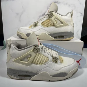 Jordan 4 Retro Mid White Oreo 2021 Size 10 Men's | Beater - Picture 1 of 12