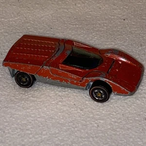 1973 Hot Wheels Redline FERRARI 512 S Red Enamel Hong Kong Read Description - Picture 1 of 14