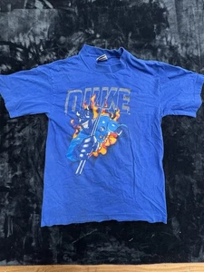 Vintage Duke University Blue Devils T-Shirt Gr. L Einzelnaht - Bild 1 von 9