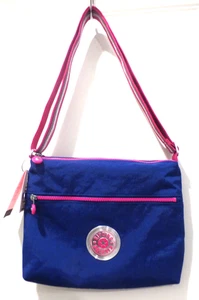 BORSA KIPLING, NUOVA CON ETICHETTE, BLU CON ACCENTI FUCSIA, TAGLIA MEDIA - Foto 1 di 24