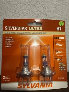 Lampadina alogena ultra bianca SYLVANIA H7SU.BP2 H7 SilverStar - 2 pezzi - Foto 1 di 2