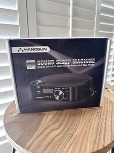 Hangsun S1 white noise sound sleep machine - black color - Picture 1 of 6